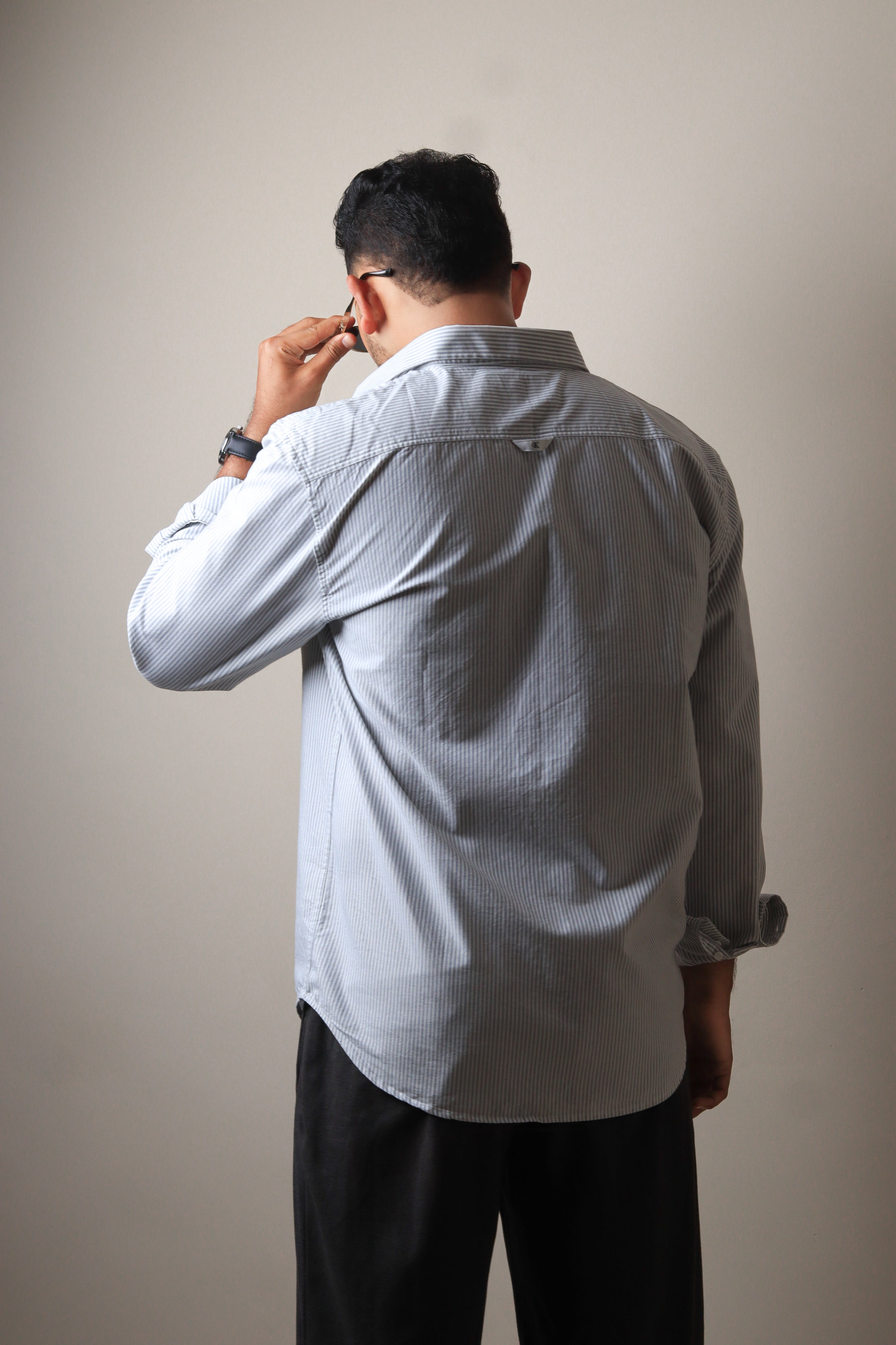 Full sleeve striped shirt