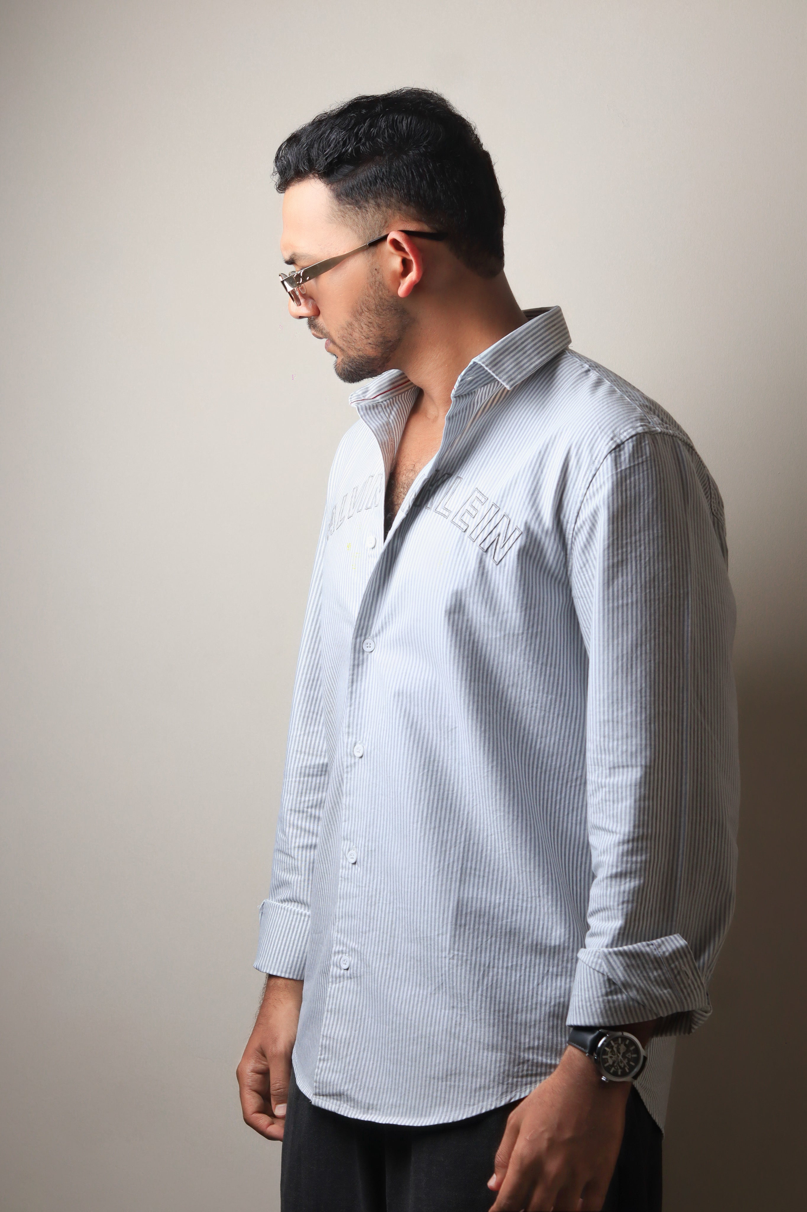 Full sleeve striped shirt